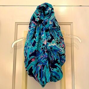 Lilly Pulitzer infinity scarf